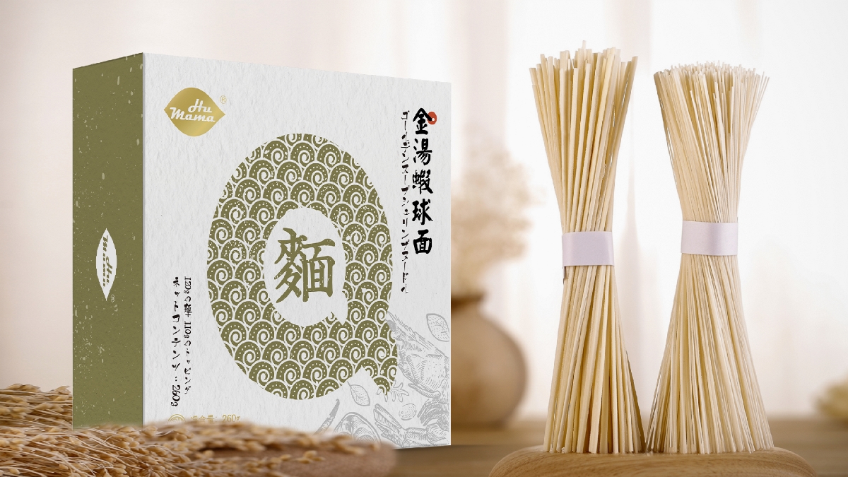 HUMAMA Q麺系列包装设计 | 摩尼视觉原创