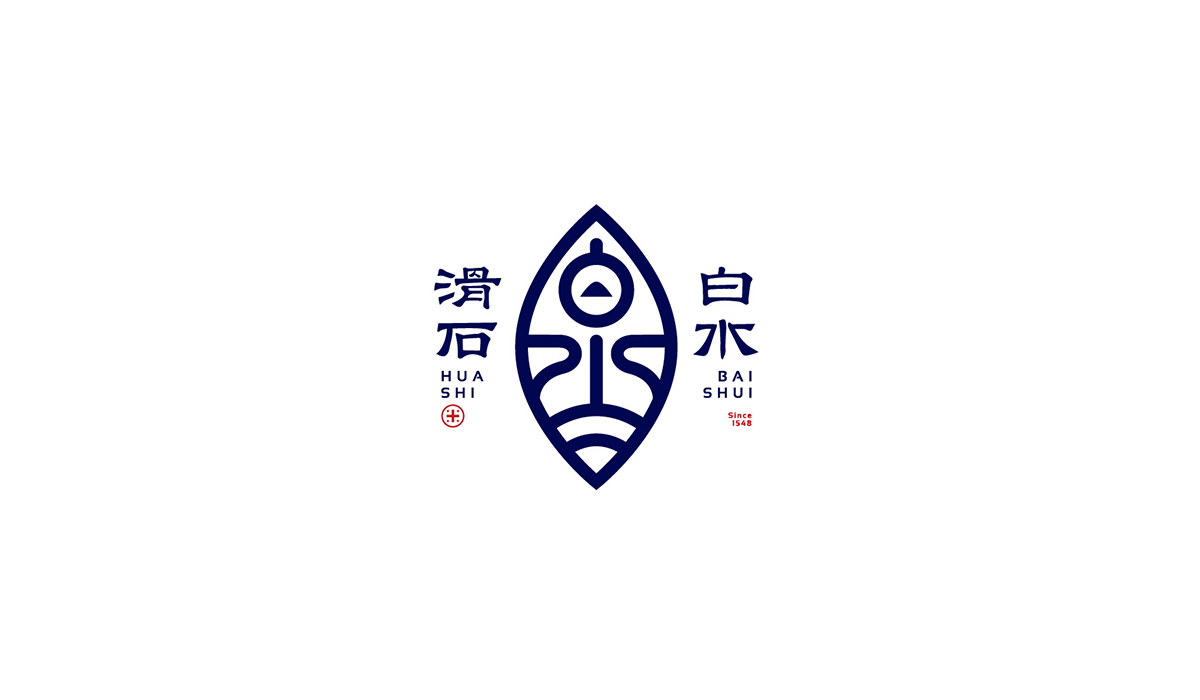 滑石白水 × 枫桥设计-大米品牌形象设计 logo