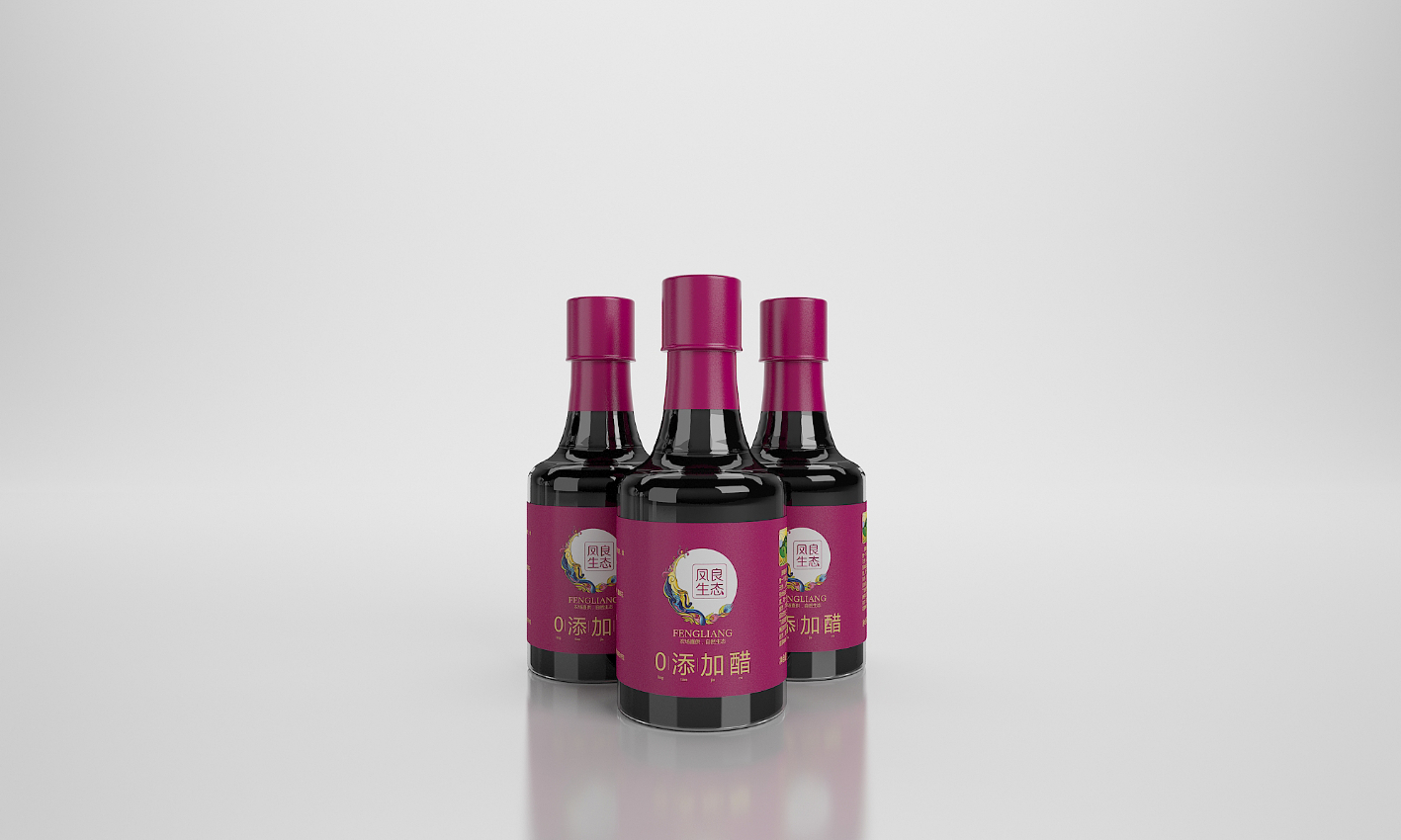 凤良生态酱油醋—徐桂亮品牌设计