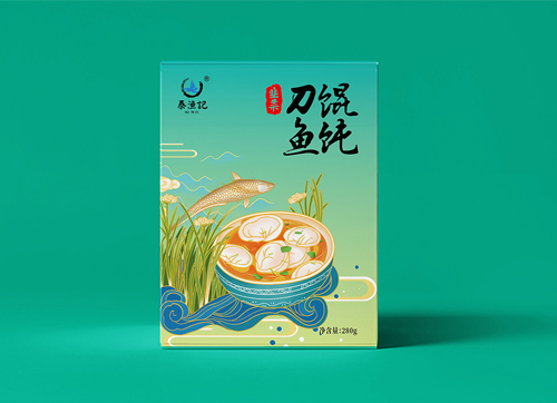 秦渔記/插画类食品包装设计