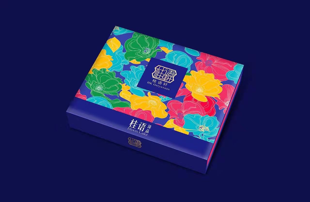 香港桂语轩时尚月饼包装礼盒