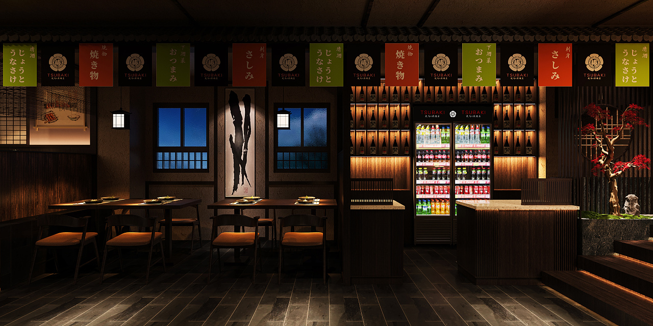 玉椿烧鸟居酒屋日本料理餐饮品牌全案设计