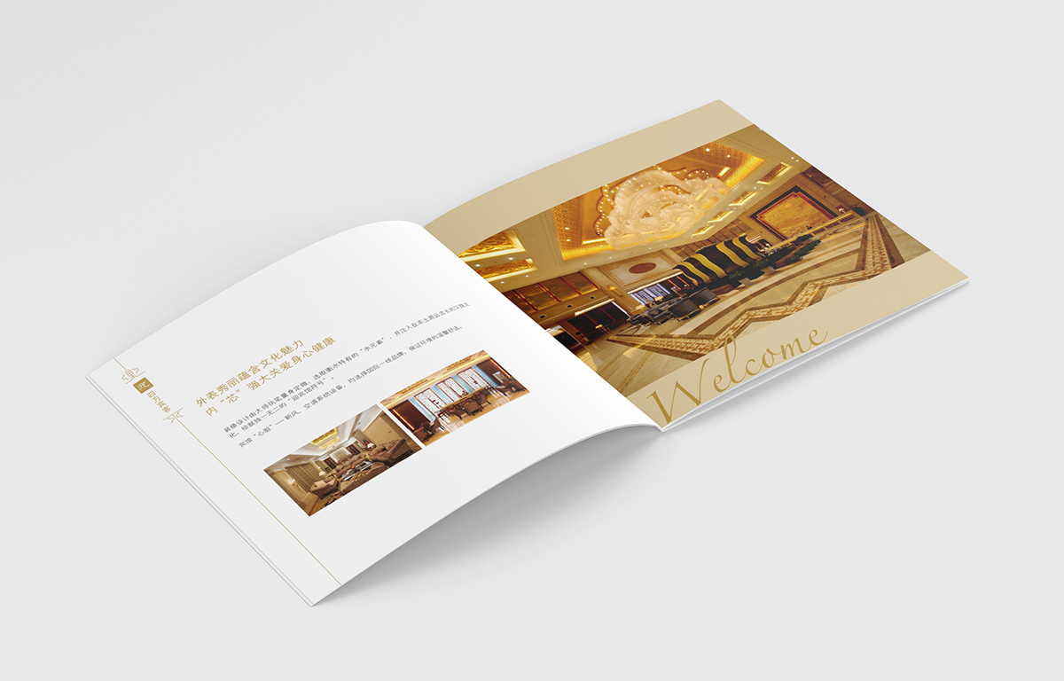 衡水迎宾馆宣传册设计 - 设计|创意|资源|交流