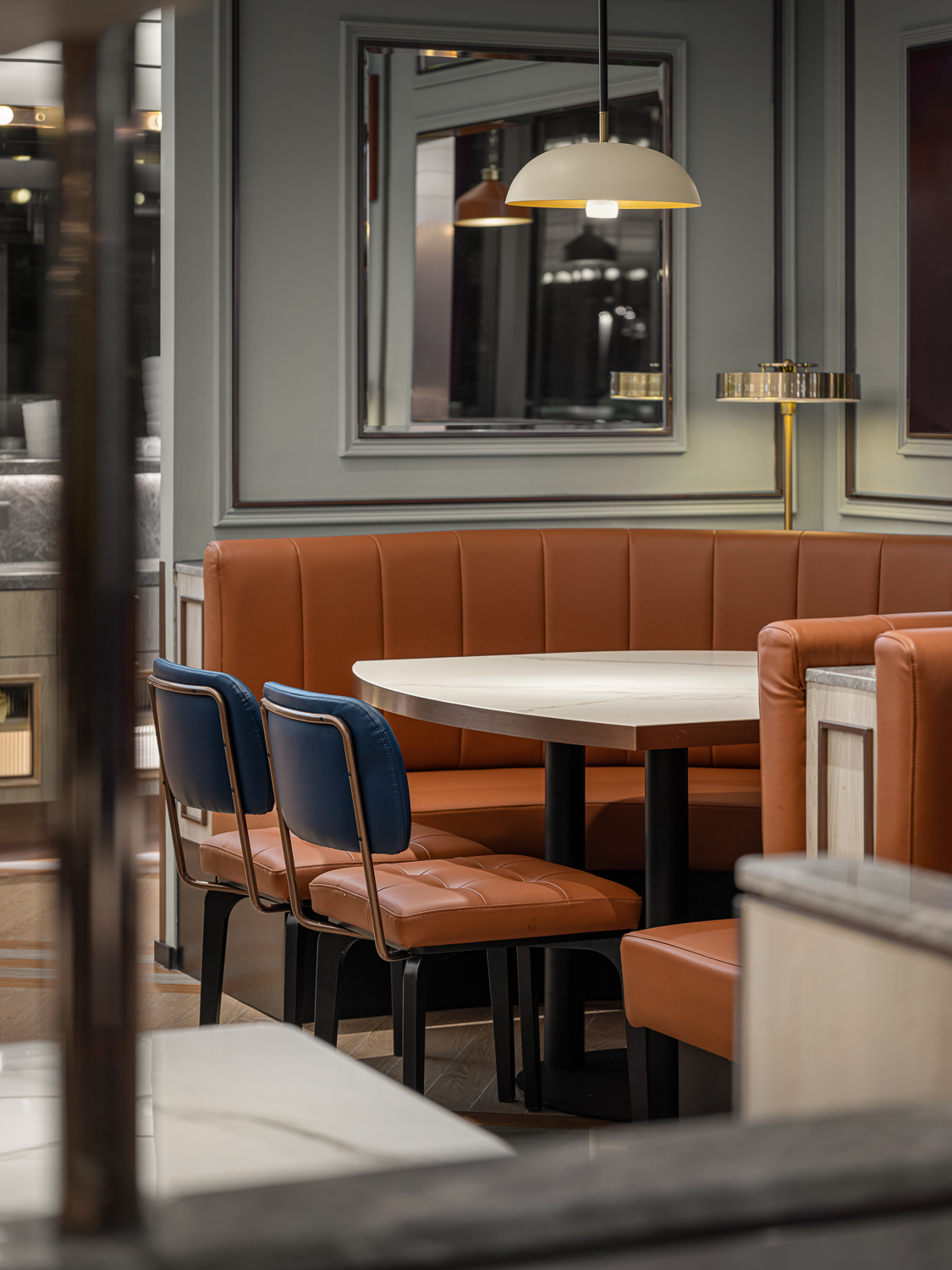 港式茶餐厅设计，340㎡简欧空间，轻享休闲食刻