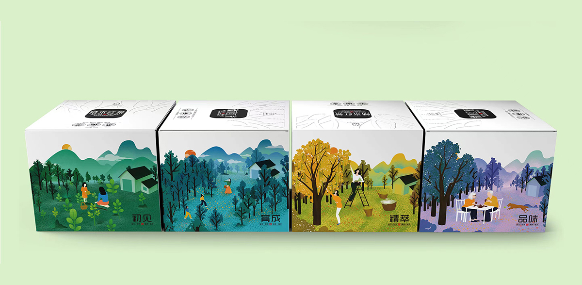 养生茶包装设计-圣智扬包装设计-深圳包装设计公司