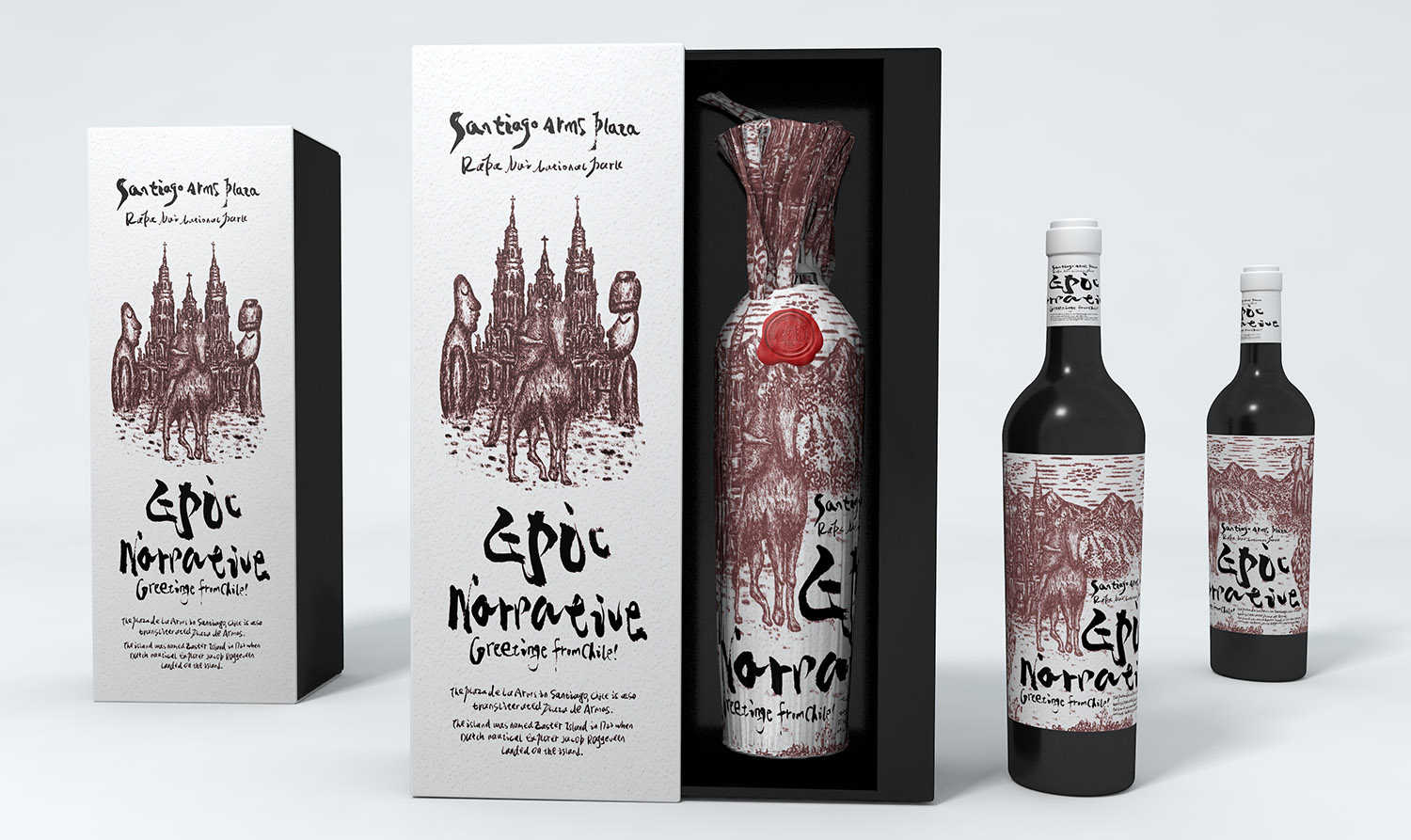 EPIC NARRATIVE红酒包装设计